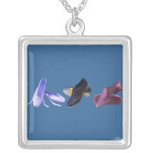 Dance Shoes Necklace