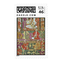 Dance Show Before Muhammad Qula Qã "Tb Shâh,  By Postage Stamps