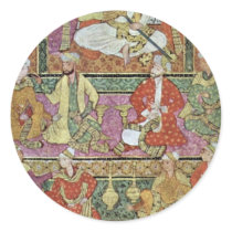 Dance Show Before Muhammad Qula Qã "Tb Shâh,  By Round Sticker