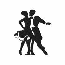 Dance Silhouette embroidered shirts