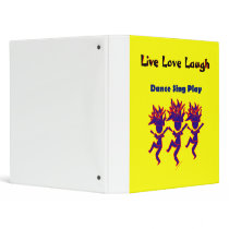 Dance Sing Play 3 Ring Binders