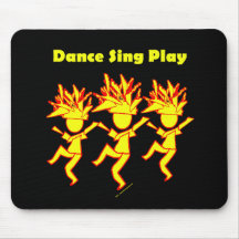 Dance Sing Play Mousepad