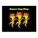 Dance Sing Play Postcards