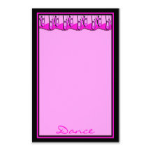 Dance Stationery