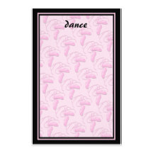 Dance Stationery