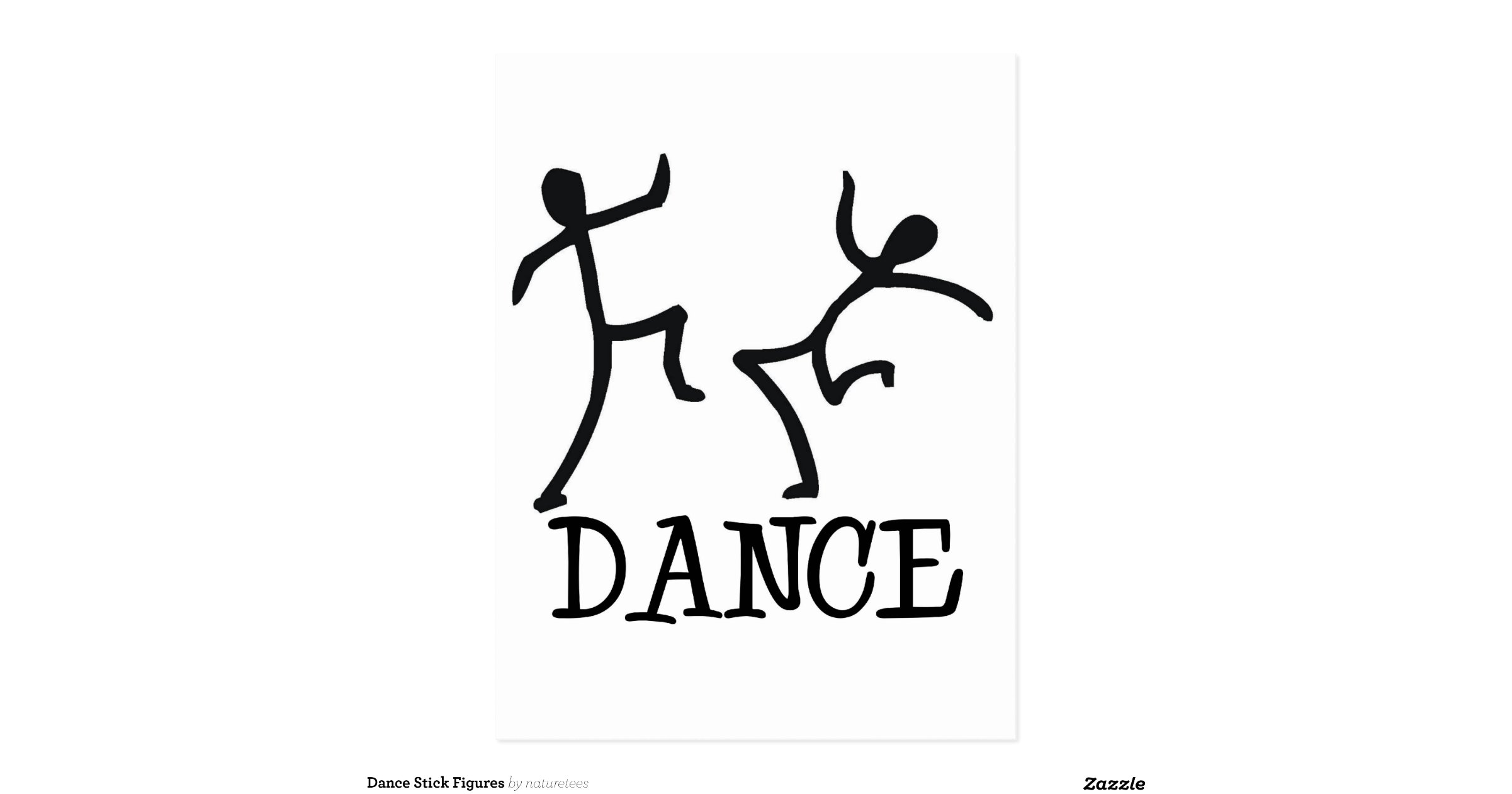 dancing stick figure