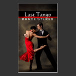 Dance Studio, Instructor, Dancer, Business Card business cards