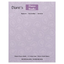 Dance Studio Letterhead by ontopsell Dance Studio Letterhead