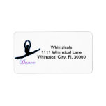 DANCE T Shirts & iPhone Gifts Address Label