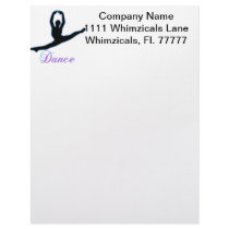 DANCE T Shirts & iPhone Gifts Letterhead