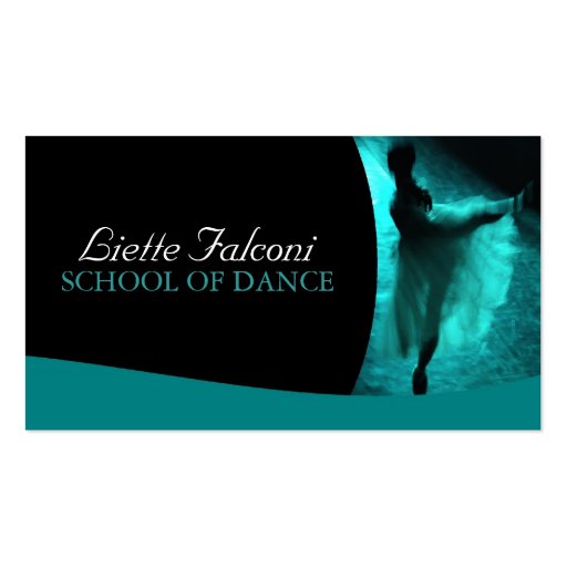 Dance Teacher Business Card