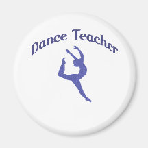 Dance Teacher Jete Magnets
