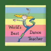 Dance Teacher magnet