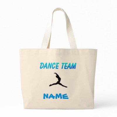 Dance Team Personalized Tote Tote Bags by lapatrick1161