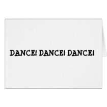 Dance! to a different beat cards