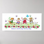 Dance with Joy Every Day posters