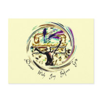 Dance With Joy Postcard