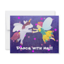 Dance with me!!! Fairy invitation!