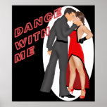 Dance With Me (red) posters