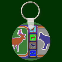 Dance with the Wolf - Wild Life Series keychains by doonagiri Dance with the Wolf - Wild Life Series keychains