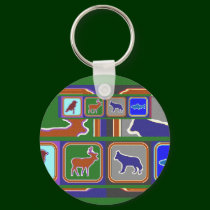Dance with the Wolf - Wild Life Series keychains by doonagiri Dance with the Wolf - Wild Life Series keychains