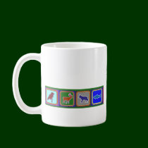 Dance with the Wolf - Wild Life Series mugs by doonagiri Dance with the Wolf - Wild Life Series mugs