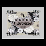 DANCE With Us In Fabulous Las Vegas Postcard postcards