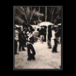 Dancefloor Glimpses Postcard