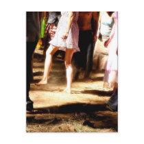 Dancefloor Glimpses Postcard
