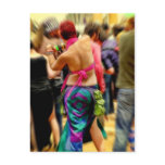 Dancefloor Glimpses Postcard