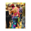 Dancefloor Glimpses Postcard by OZDOOF Dancefloor Glimpses Postcard