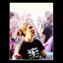 Dancefloor Glimpses Postcard postcards