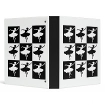 Dancer1 Checkered Binder