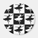 Dancer1 Checkered magnets