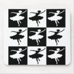 Dancer1 Checkered mousepads