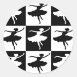 Dancer1 Checkered stickers