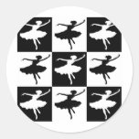 Dancer1 Checkered stickers