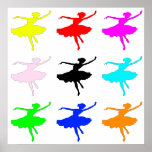 Dancer1 Collage Canvas Print posters