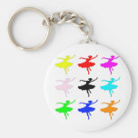 Dancer1 Collage keychains