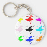 Dancer1 Collage keychains