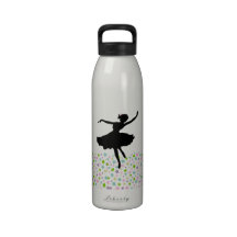 Dancer amongst the stars reusable water bottles