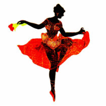 Dancer Cut Out Stand Up Sculpture