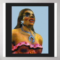 Dancer Female Albuquerque 2002 ART Tan  jGibney Si Posters