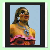 Dancer Female Albuquerque 2002 ART Tan  jGibney Si posters