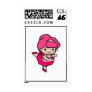 Dancer Girl Postage Stamp