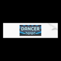 Dancer Marquee bumper stickers