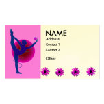 Dancer Pose - Yoga Business Cards