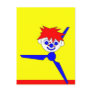 Dancer Postcard