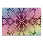 Dancer (Rainbow-Pastel) Greeting Card