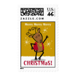 Dancer Reindeer Postage